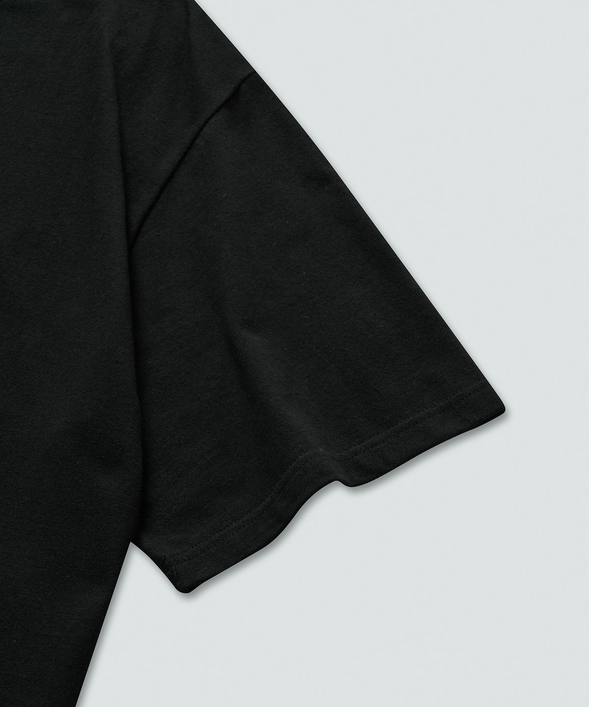 필프(PEALP) Slogan Over T-Shirt (Black)
