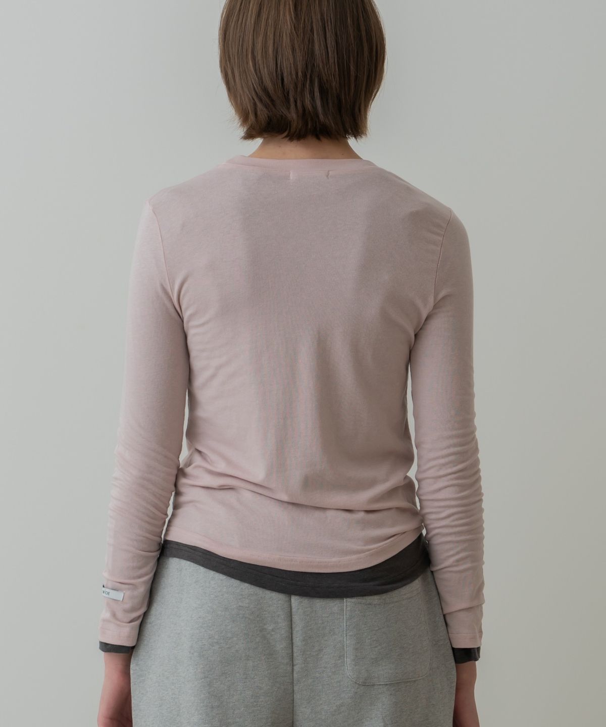 위오이(WIOE) Basic Tencel Long Sleeve_Indy Pink