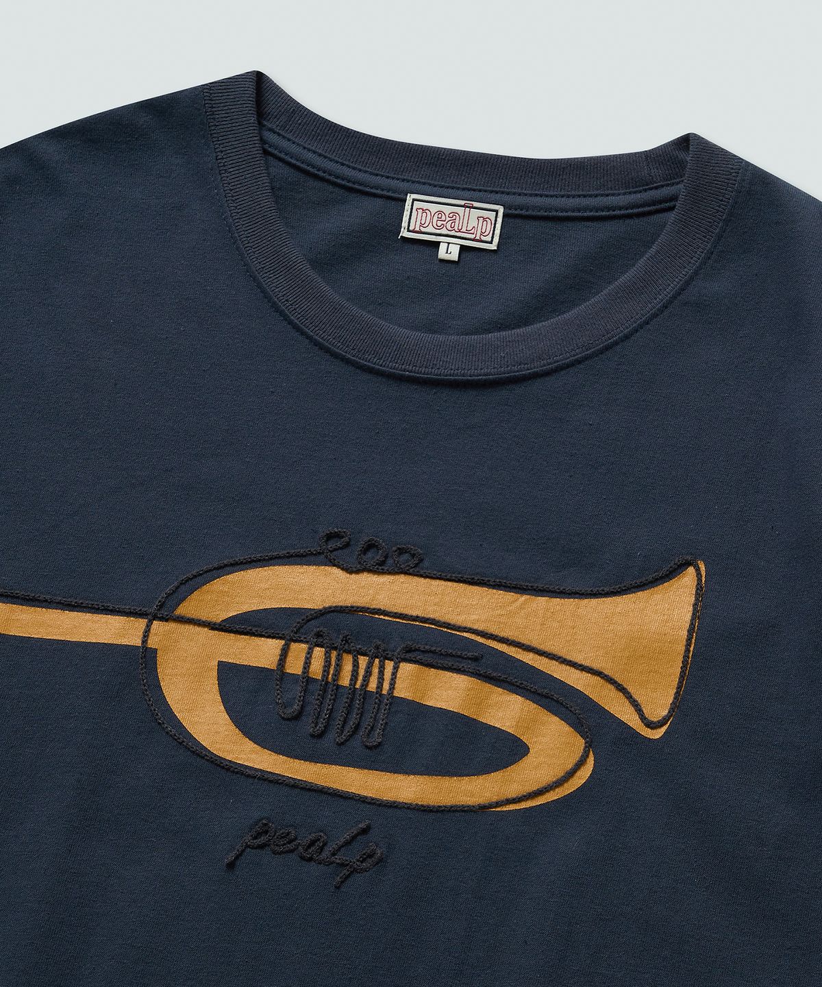 필프(PEALP) Trumpet Over T-Shirt (Navy)