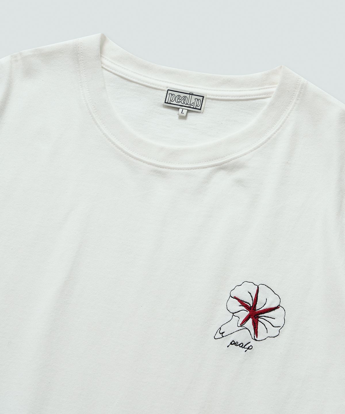 필프(PEALP) Morning Glory Essential T-Shirt (Off White)