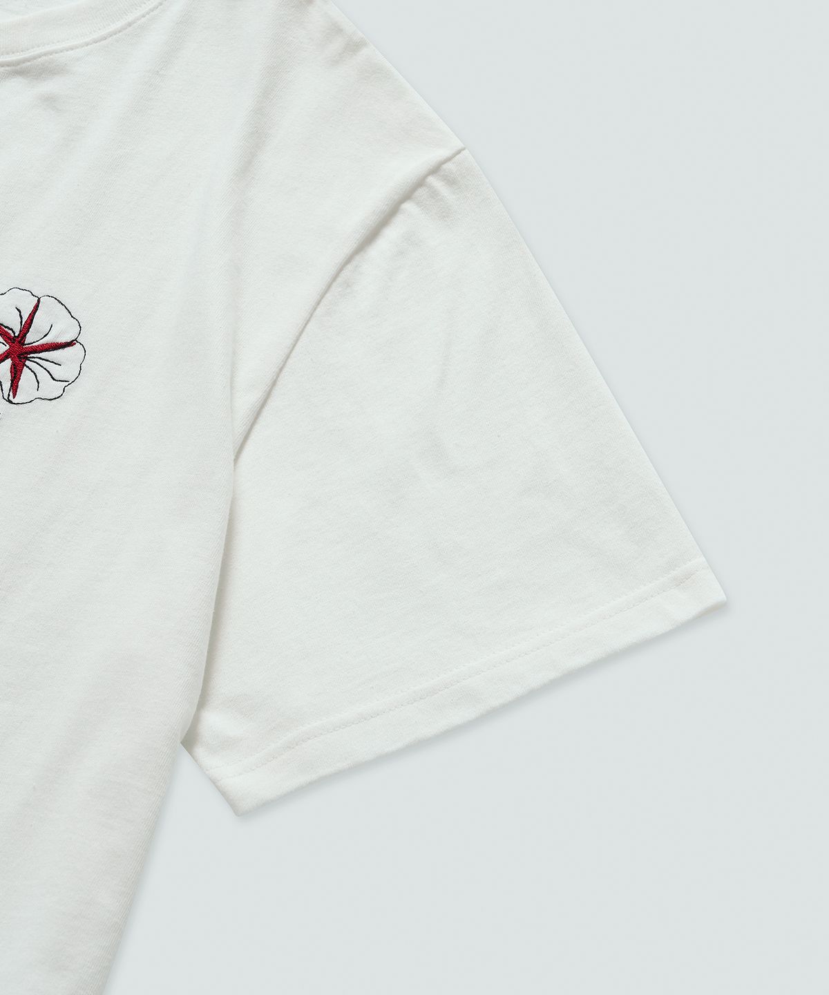 필프(PEALP) Morning Glory Essential T-Shirt (Off White)