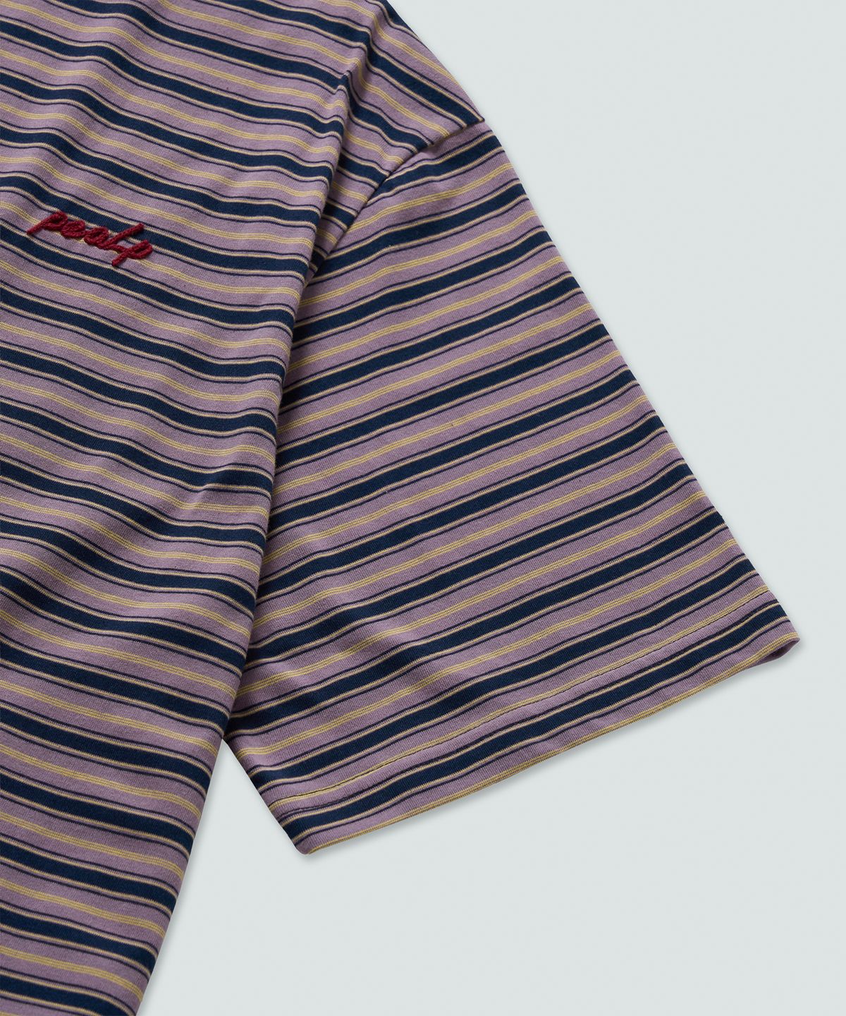 필프(PEALP) Three-Stripe Over T-Shirt (Purple)