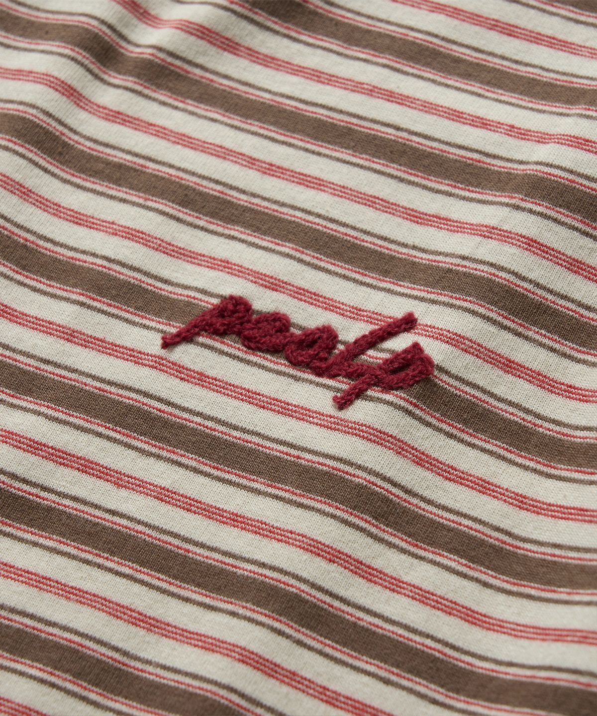 필프(PEALP) Three-Stripe Over T-Shirt (Brown)