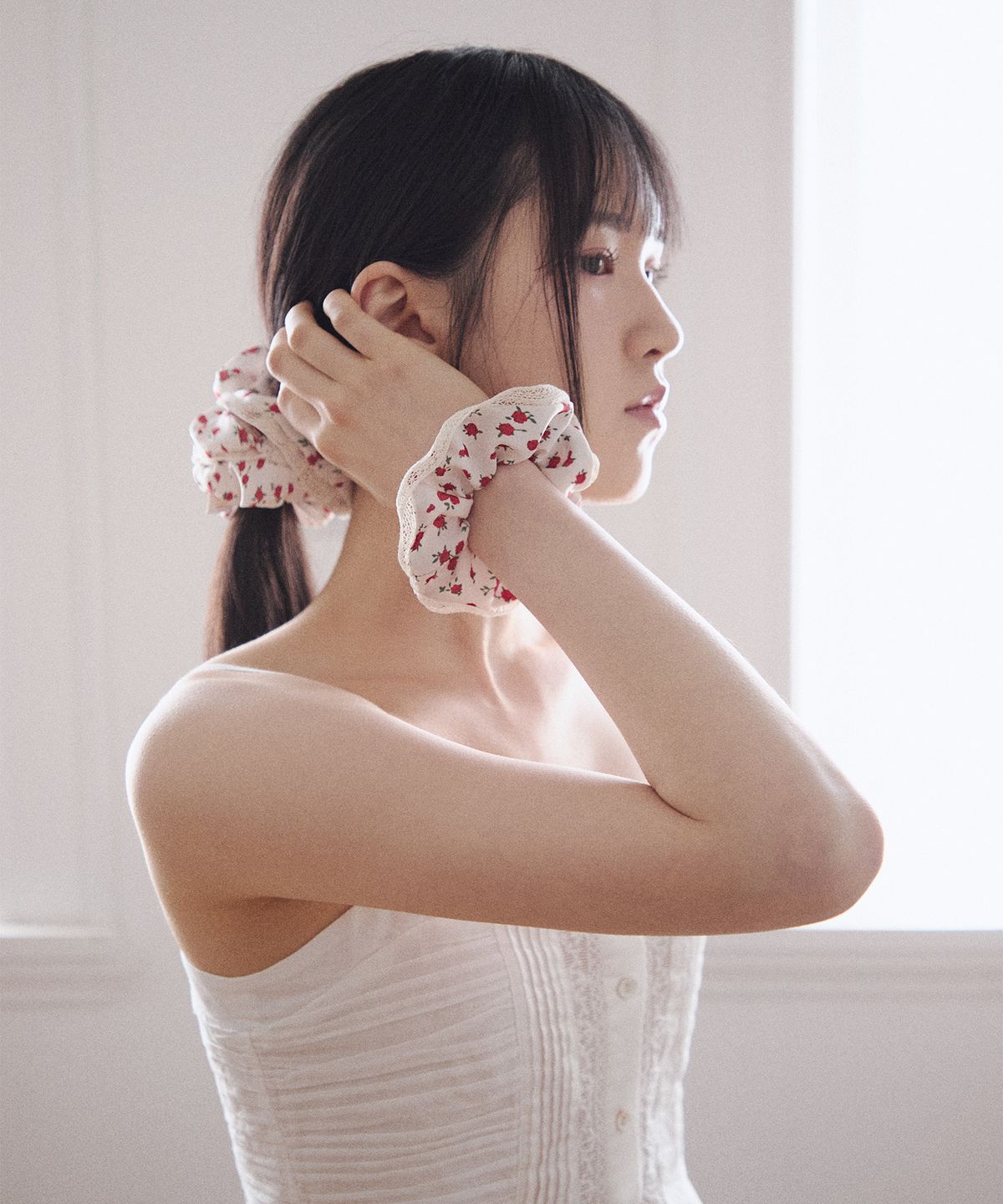 고코리(GOCORI) Rose Lace Scrunchie 스크런치