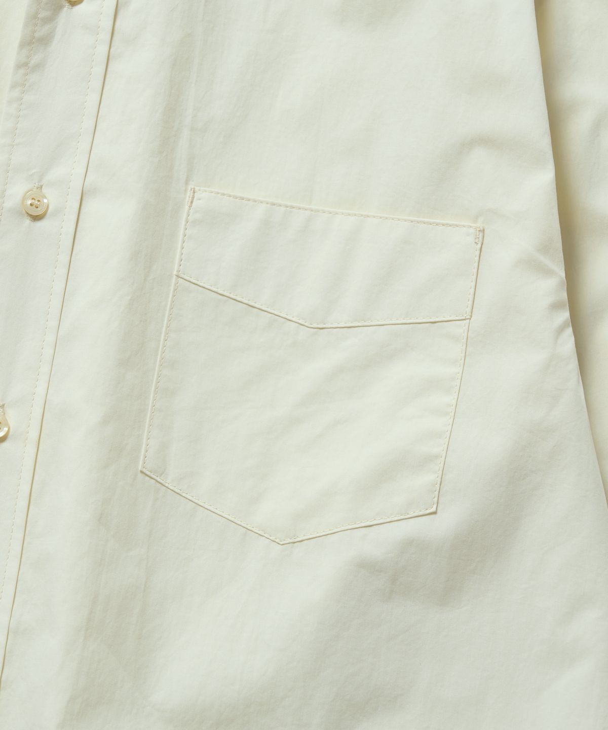 필프(PEALP) Basic Botton Shirt (Ivory)