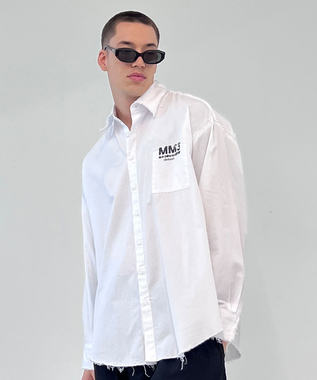 메종마스터(MAISON MASTER) MM3 화이트데끼 셔츠