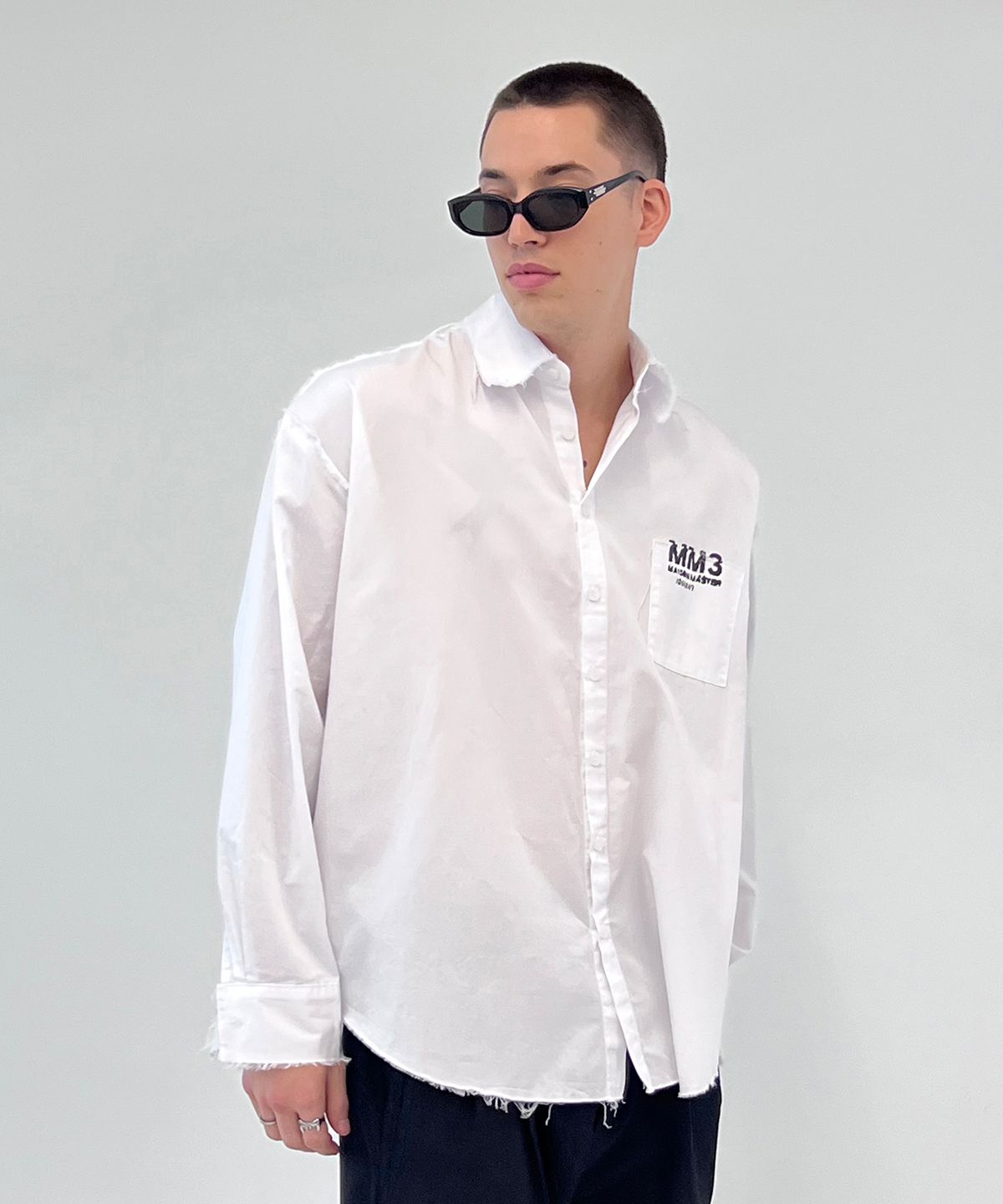 메종마스터(MAISON MASTER) MM3 화이트데끼 셔츠
