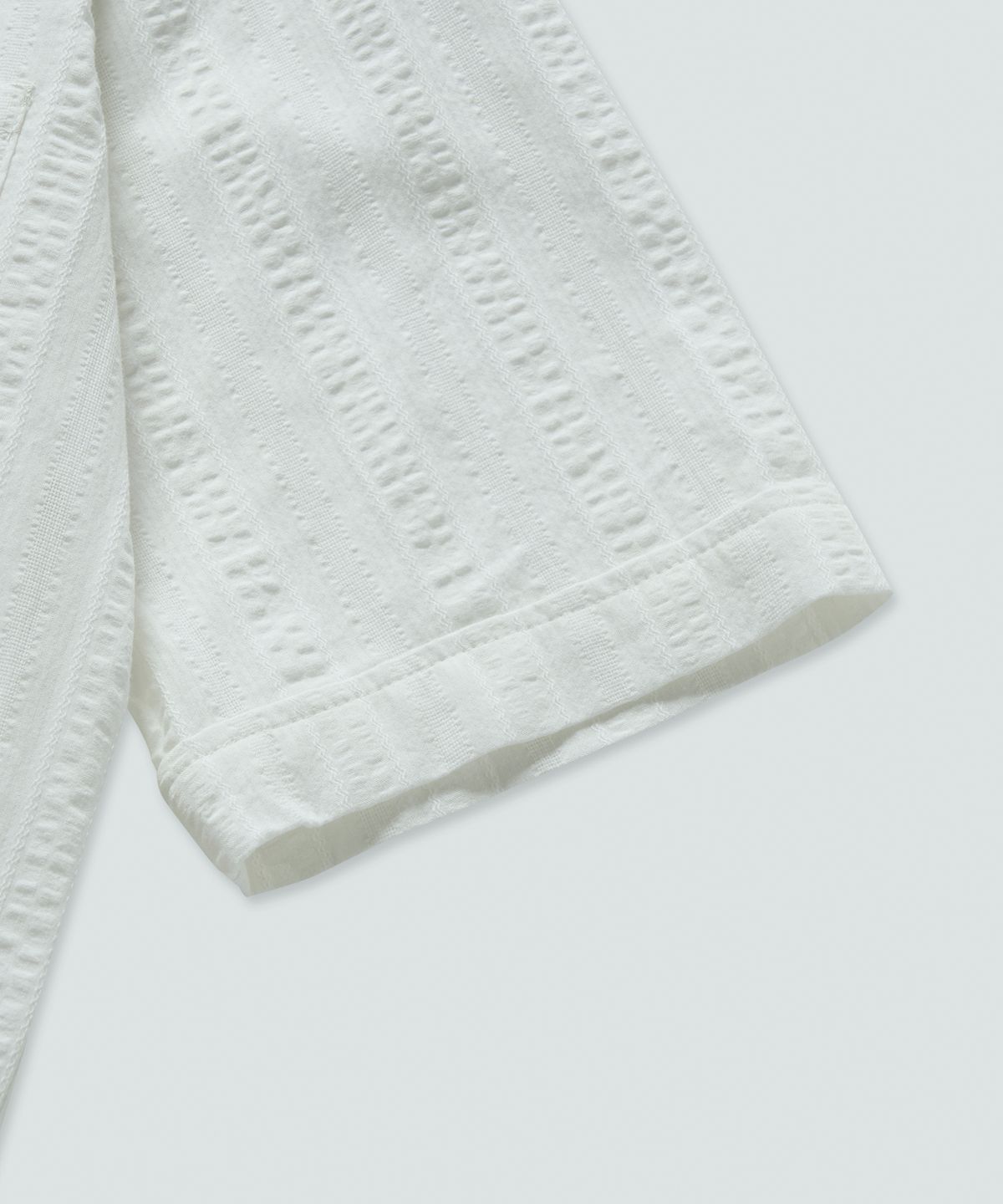 필프(PEALP) Classic Cabra Half Shirts (Off White)