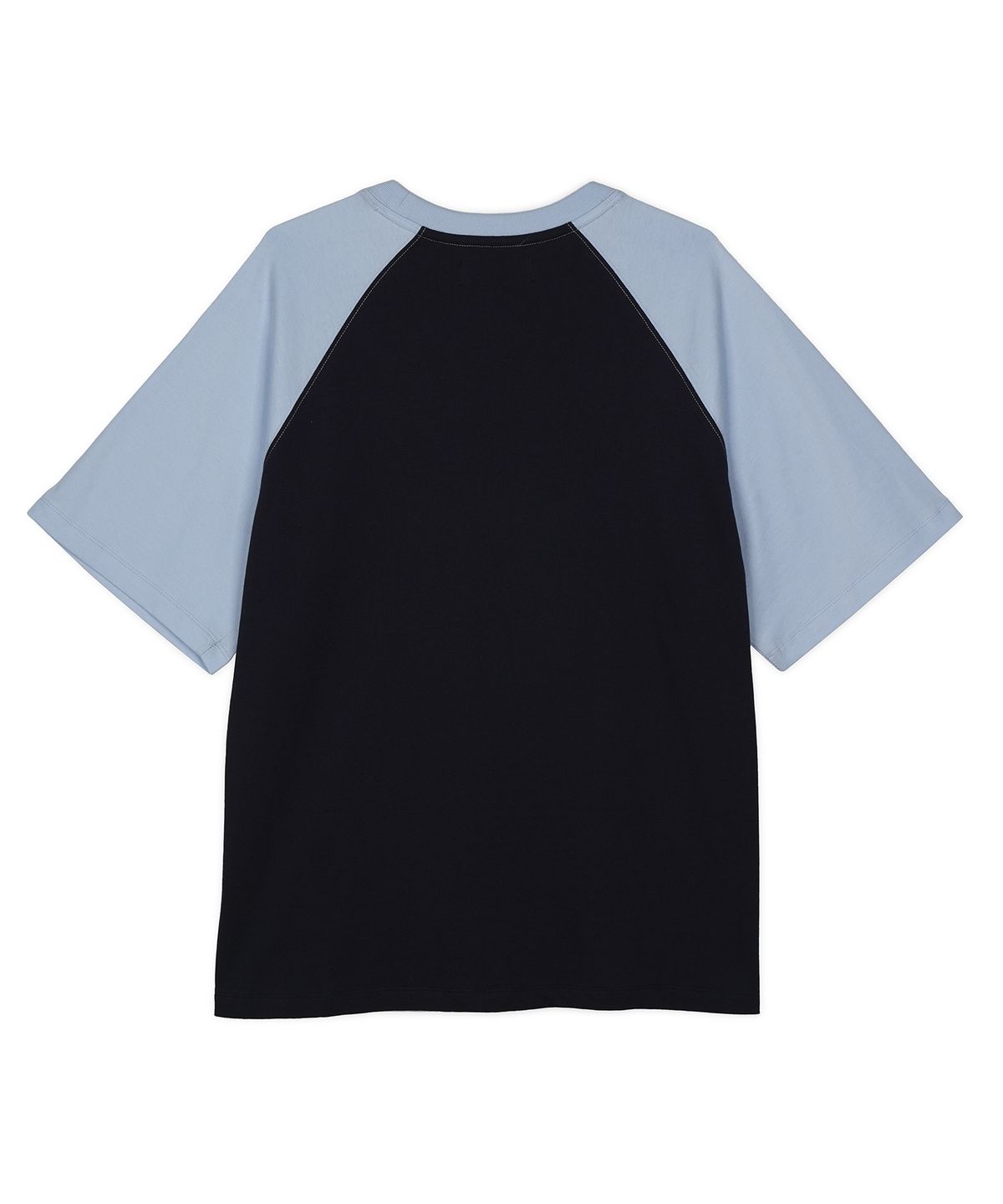 구보(GUVO) 3/5 SLV tee,navy-sora