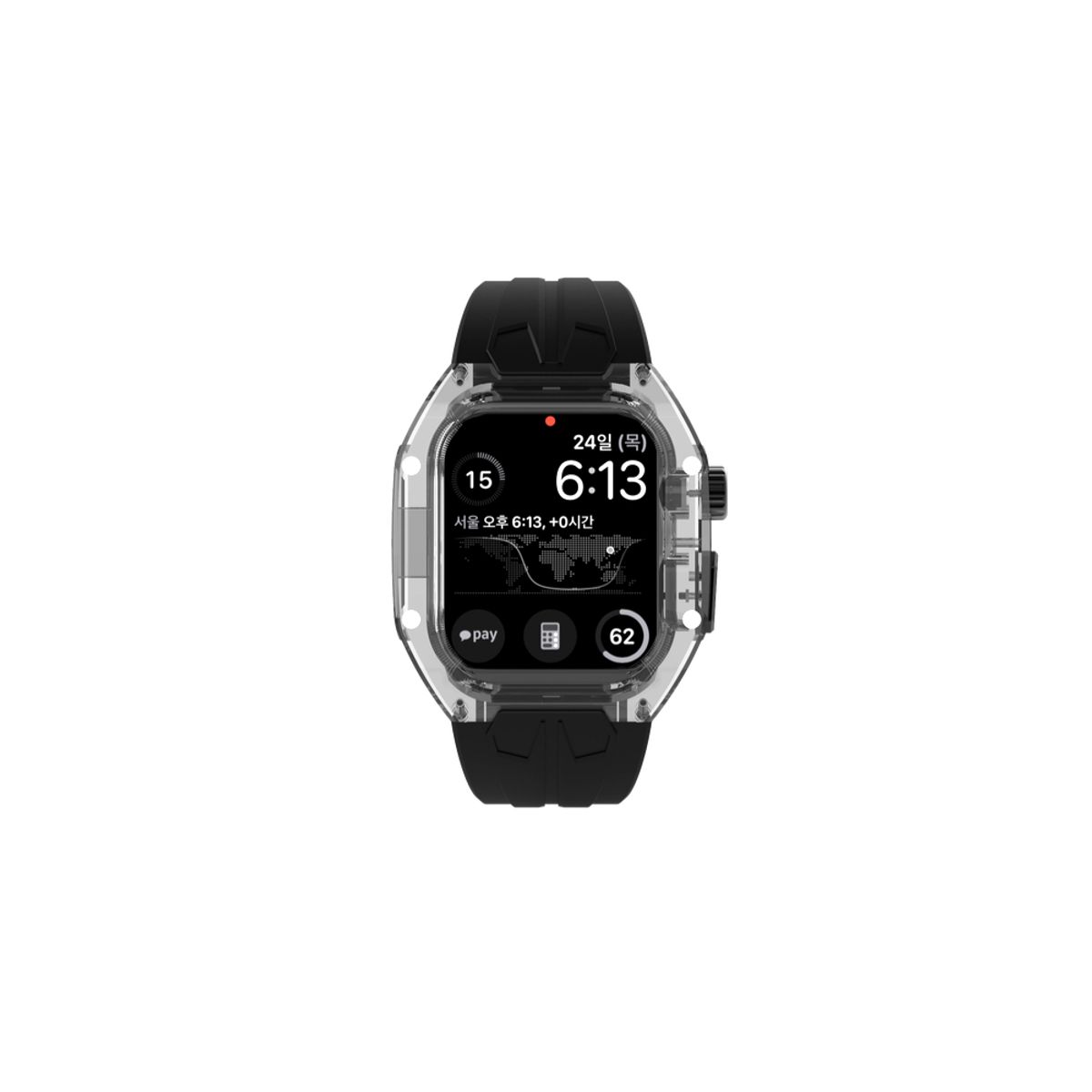 핸디핸드(HANDYHAND) 핸디워치 에어 애플워치 풀커버 케이스 애플워치 44mm-45mm용