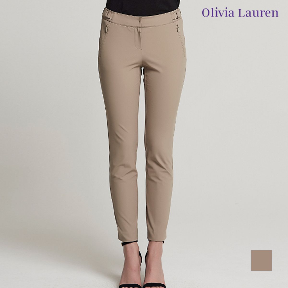 올리비아로렌(OLIVIALAUREN) 스키니 팬츠_VOCDLVM3111