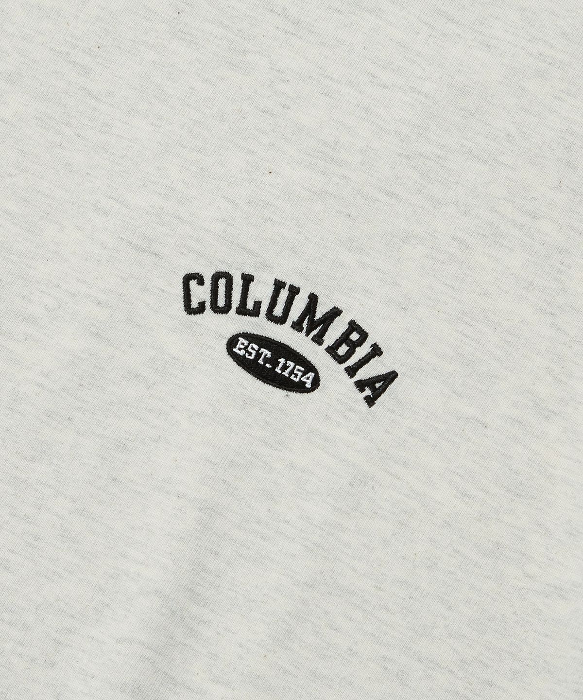 컬럼비아 유니버시티(COLUMBIA UNIVERSITY) CU ARCH LOGO S/S T-SHIRTS OATMEAL