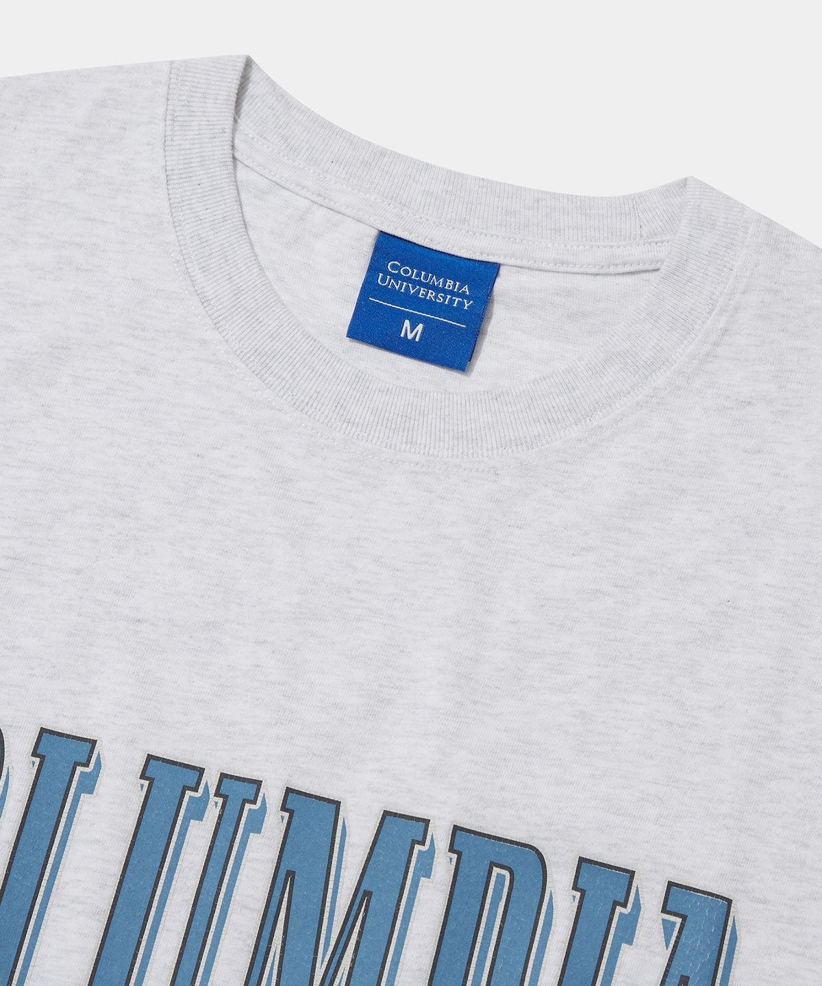 컬럼비아 유니버시티(COLUMBIA UNIVERSITY) VTG CRACK LOGO S/S T-SHIRTS LIGHT MELANGE