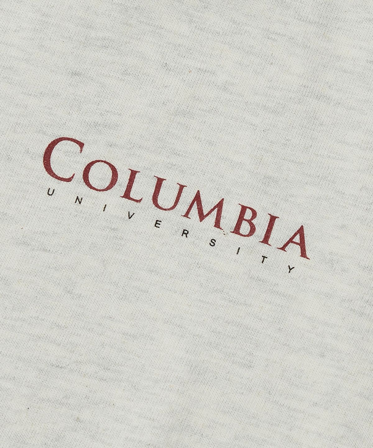 컬럼비아 유니버시티(COLUMBIA UNIVERSITY) CU SIG LOGO S/S T-SHIRTS OATMEAL