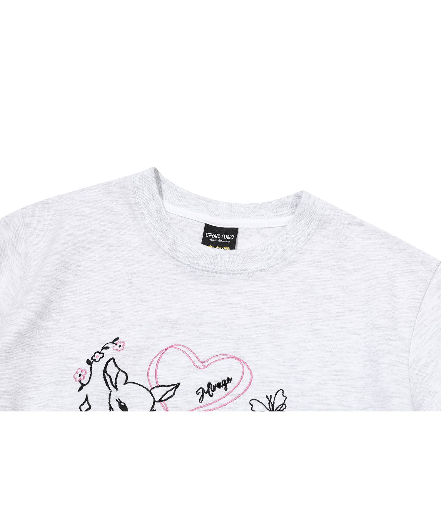 MUSINSA公式 | CPGN STUDIO Dear Bloom Crop Short Sleeve T