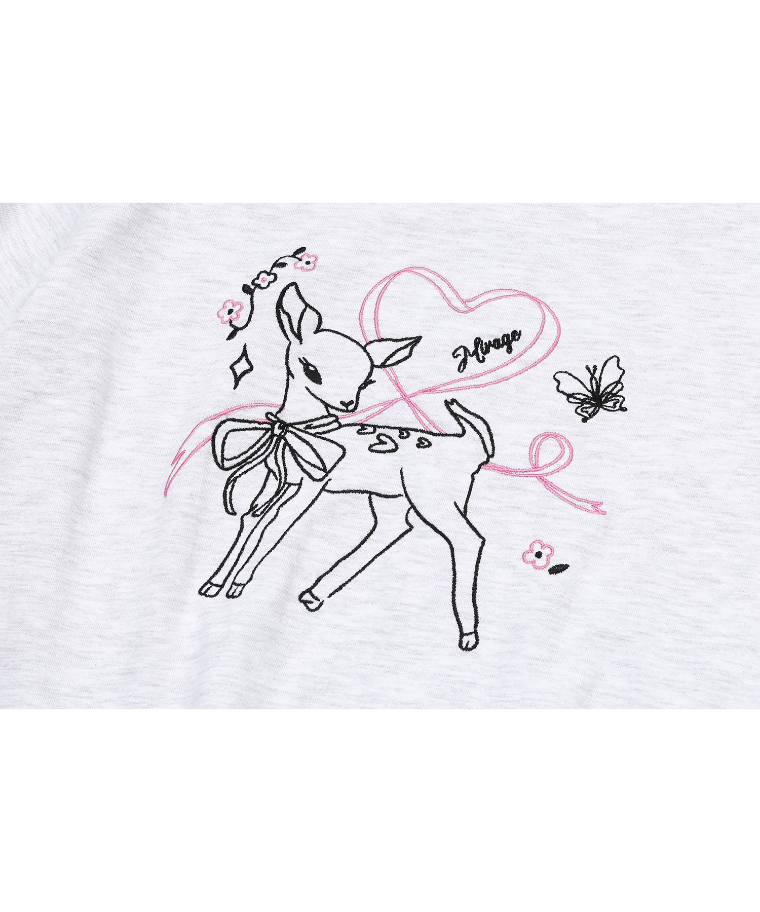 MUSINSA | CPGN STUDIO Dear Bloom Crop Short Sleeve T-Shirt