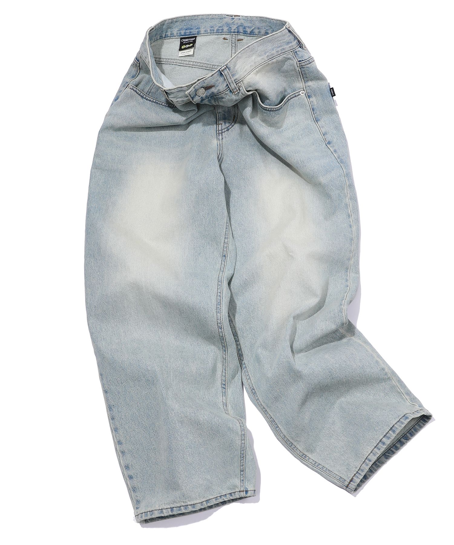 【CPGN STUDIO】easy wide denim MUSINSA | CPGN STUDIO Wide denim pants light blue