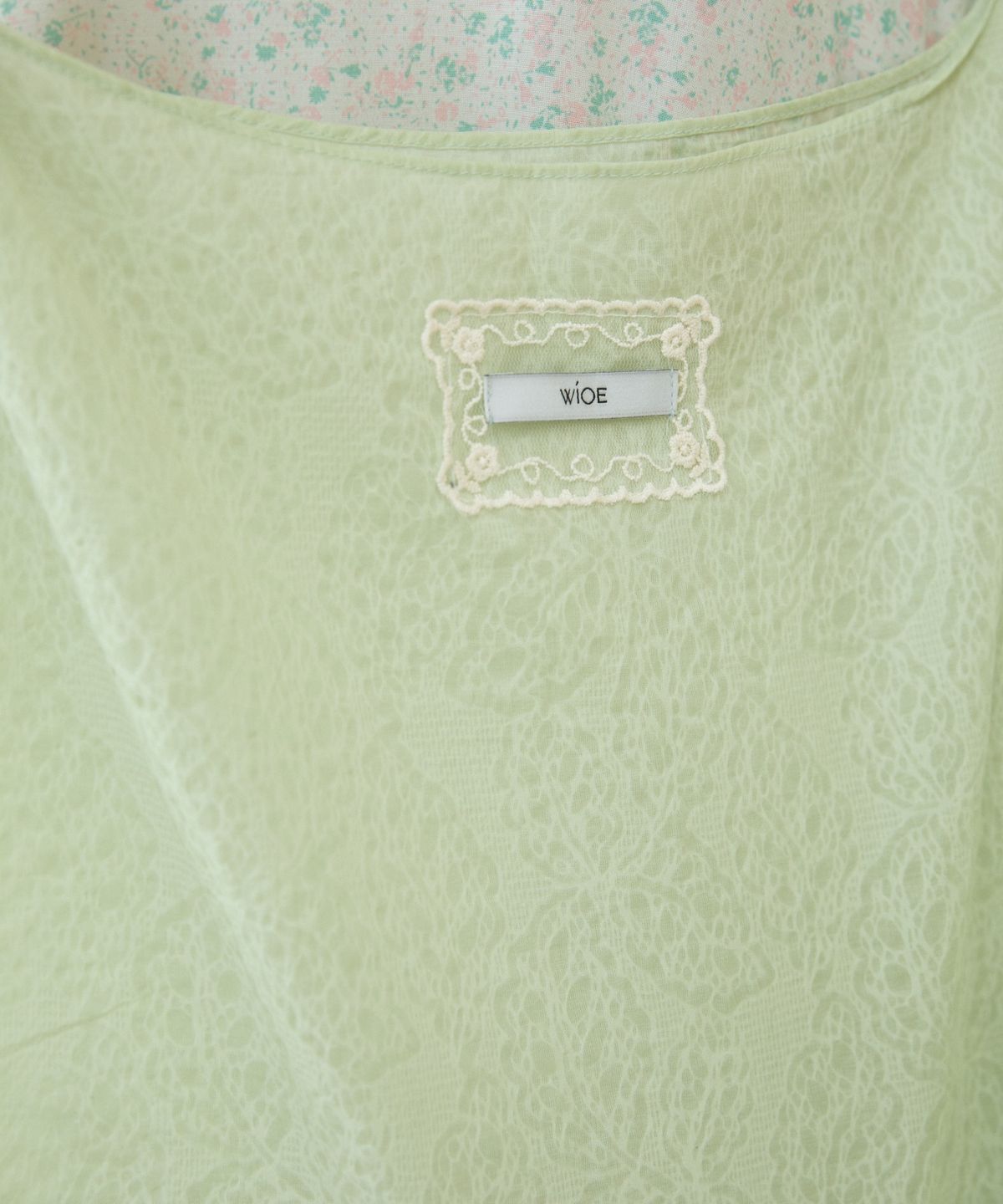 위오이(WIOE) Cotton Leaves Bag_Green