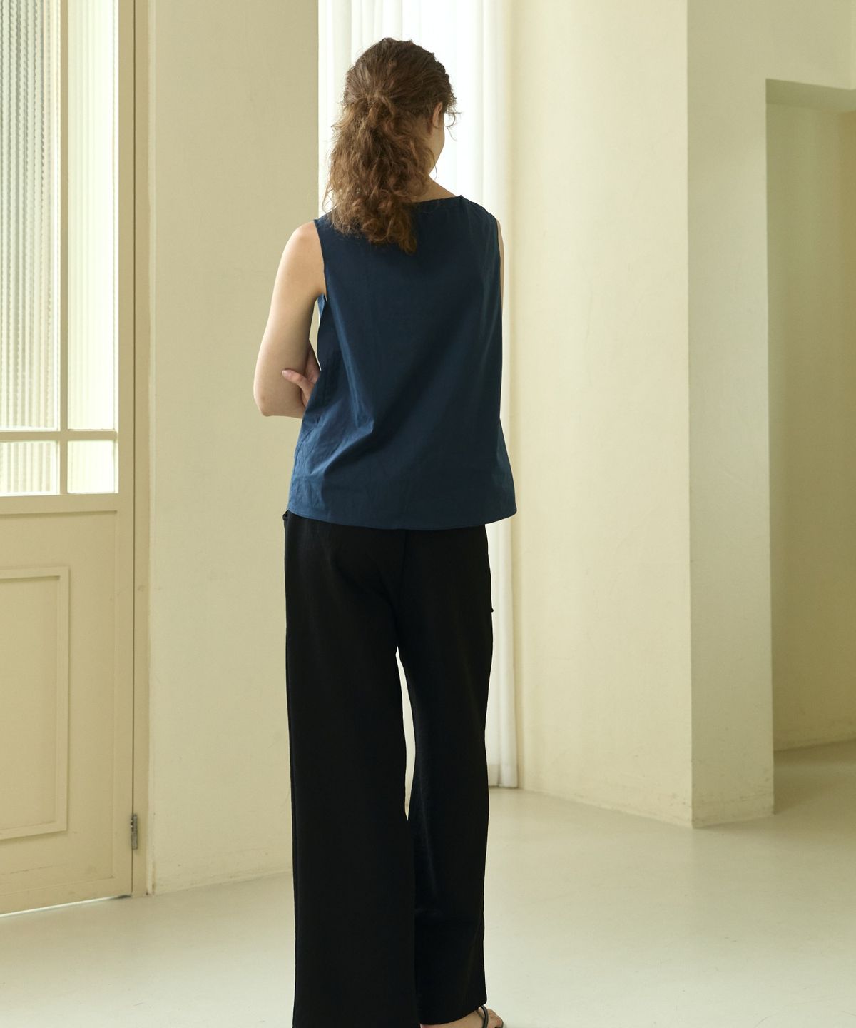 위오이(WIOE) Summer Pants_Black