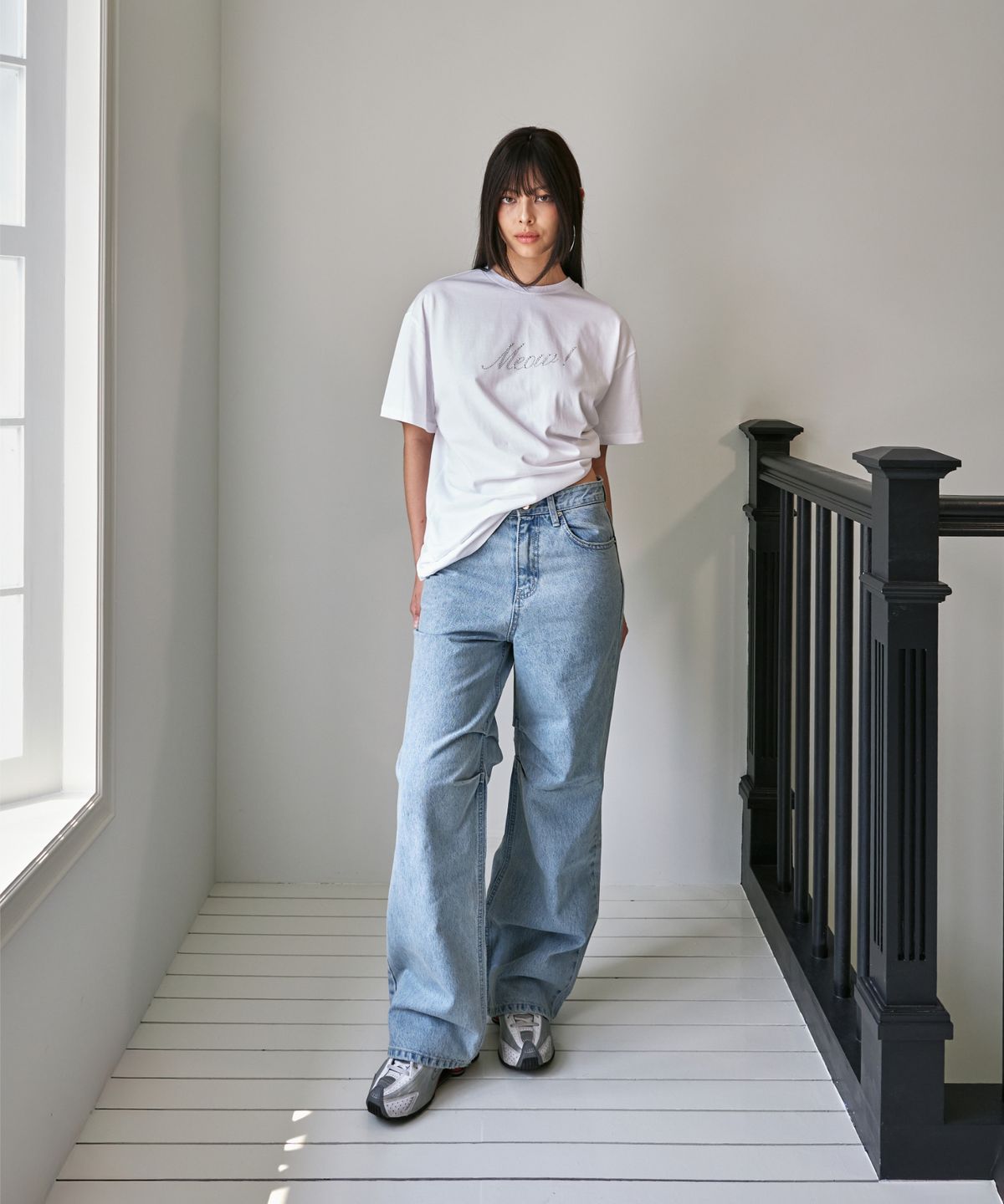 포영(FOUR YOUNG) MEOW! Tee White (Unisex)