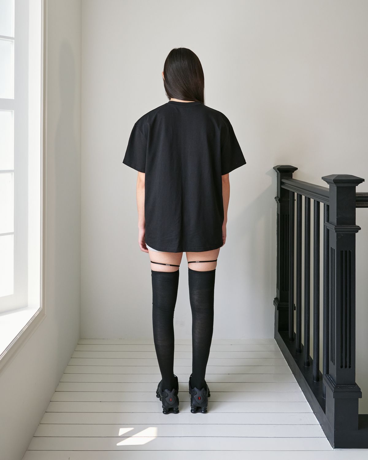 포영(FOUR YOUNG) MEOW! Tee Black (Unisex)