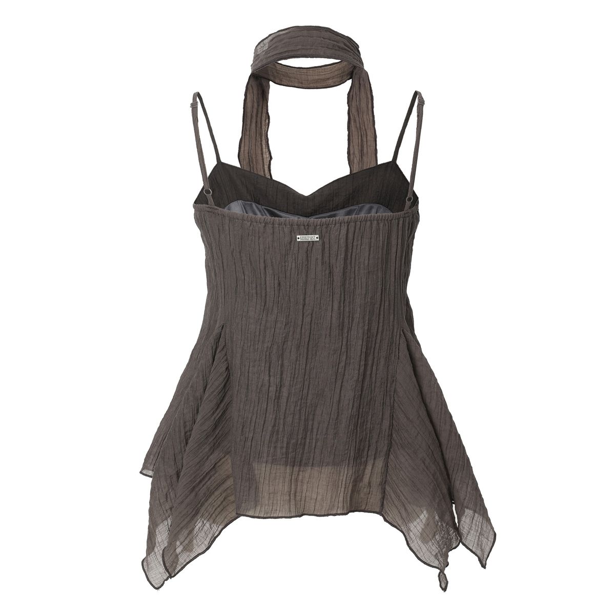 카키포인트(KHAKIPOINT) Ethnic Scarf Top (brown)