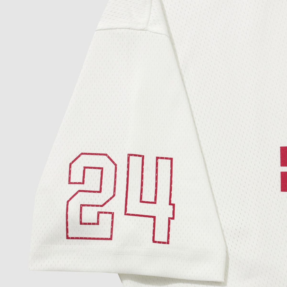 엄브로(UMBRO) 원포인트 메쉬 반팔 티셔츠 화이트(UQ321CRS71)