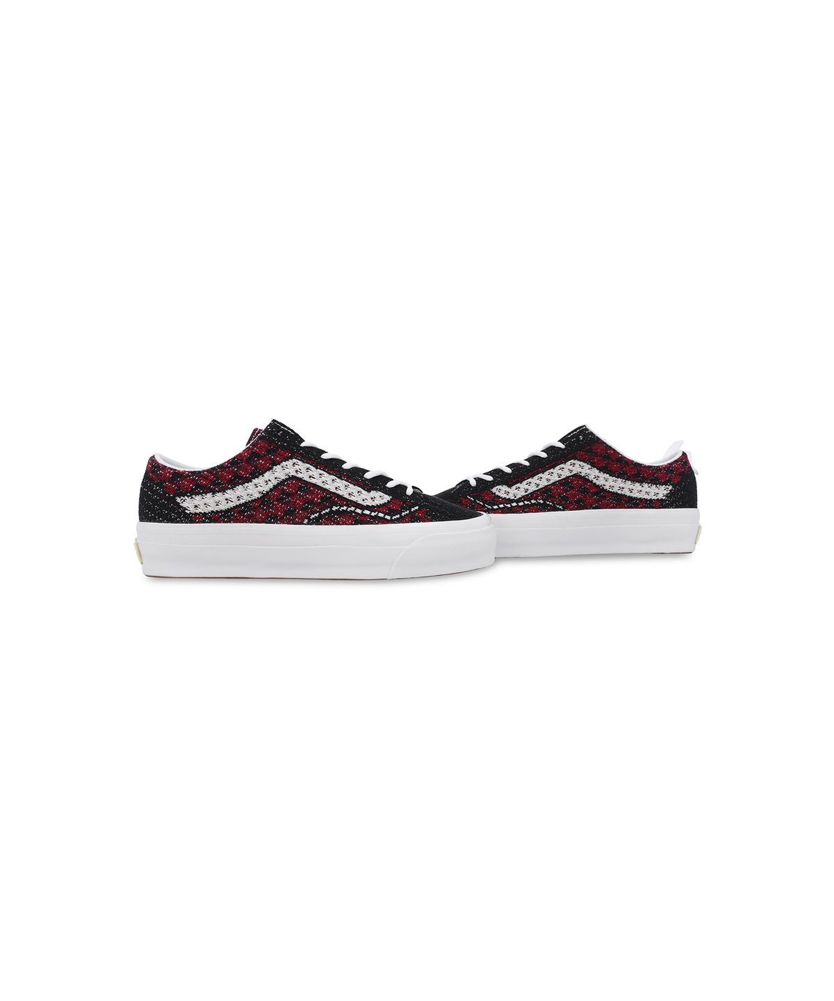 반스(VANS) 프리미엄 올드스쿨 36 EK - 지오 체크 보르도 / VN000EFKBRD1