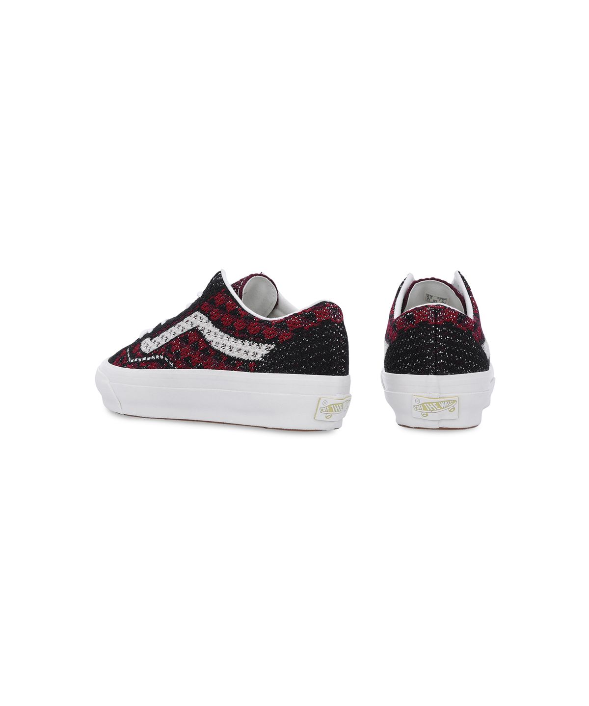 반스(VANS) 프리미엄 올드스쿨 36 EK - 지오 체크 보르도 / VN000EFKBRD1