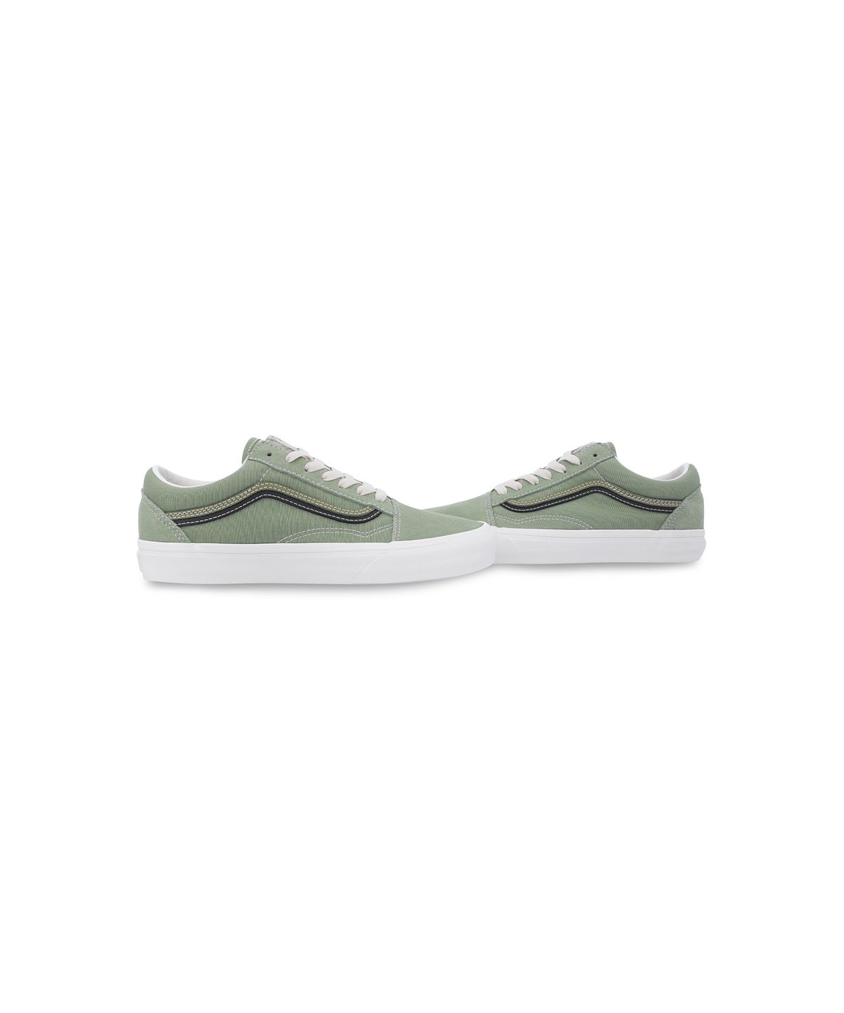 반스(VANS) 올드스쿨 DS - 스웨이드 뉴트럴 올리브:캔버스 그린 / VN000EG8GIS1