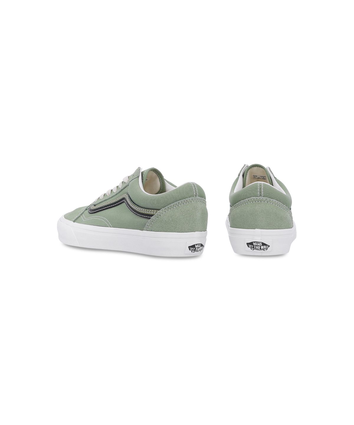 반스(VANS) 올드스쿨 DS - 스웨이드 뉴트럴 올리브:캔버스 그린 / VN000EG8GIS1