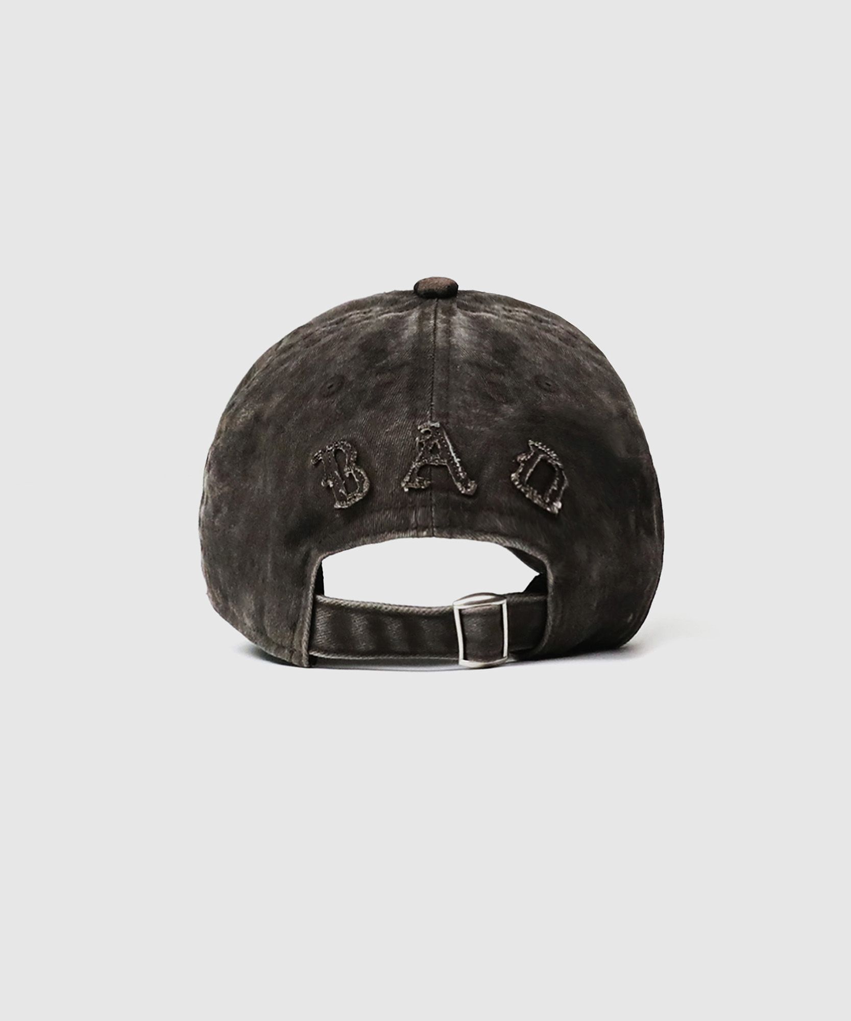 MUSINSA | BADBLOOD Mystic Big Patch Ball Cap - Dark Brown