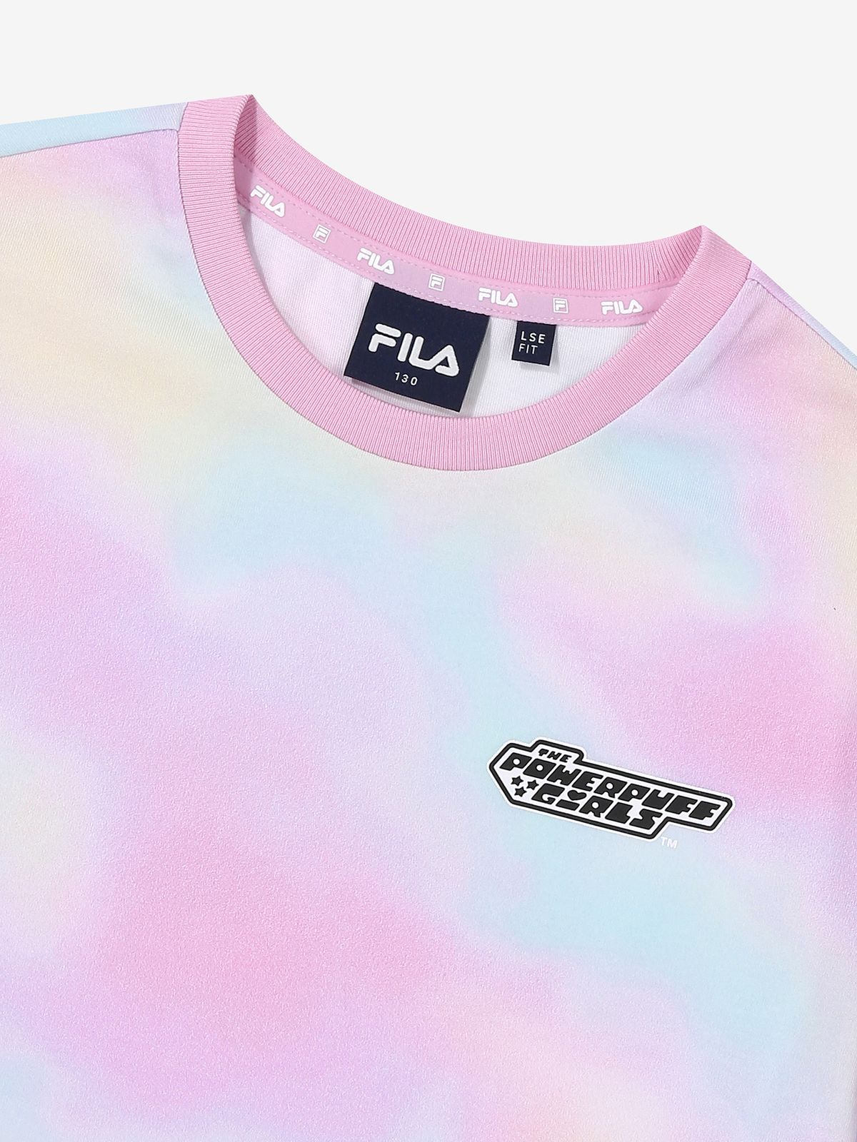 휠라 키즈(FILA KIDS) 파워퍼프걸 타이다잉 티셔츠