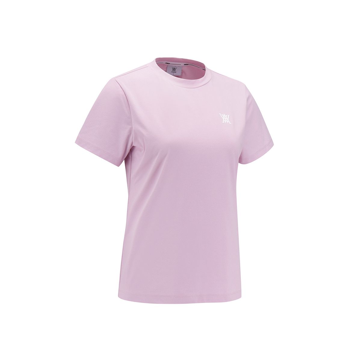 어뉴골프(ANEW GOLF) WOMEN SM ESSENTIAL ROUND SHORT T-SHIRT_PI