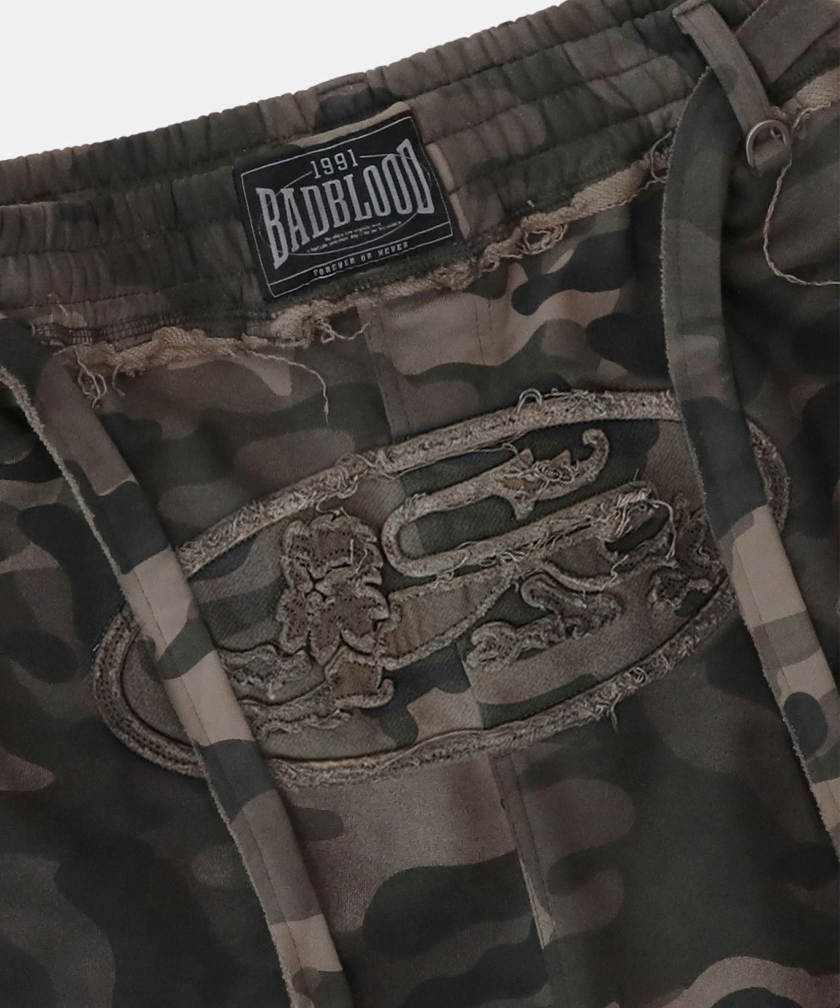 ◆BADBLOOD◆ Convex Bermuda Pants Dusty Green Camo w-srt25-0 MUSINSA | BADBLOOD Convex Bermuda Pants - Dusty Green Camo