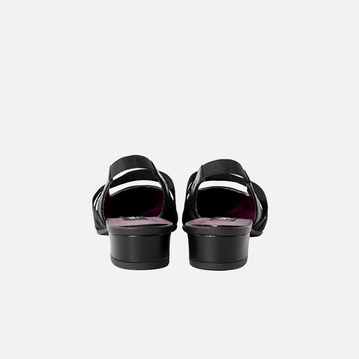 까렐(CAREL) 피치 블랙 & 핑크 슬링백 PEACHY-332524