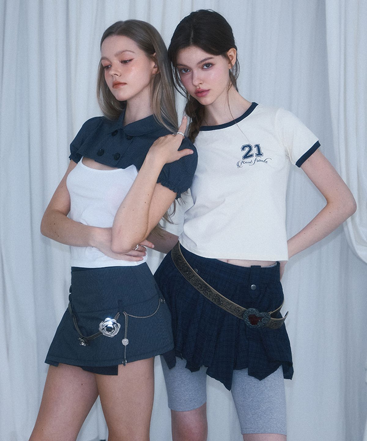 로제프란츠(ROSEFRANTZ) No.21 Ringer T-shirt [Cream]