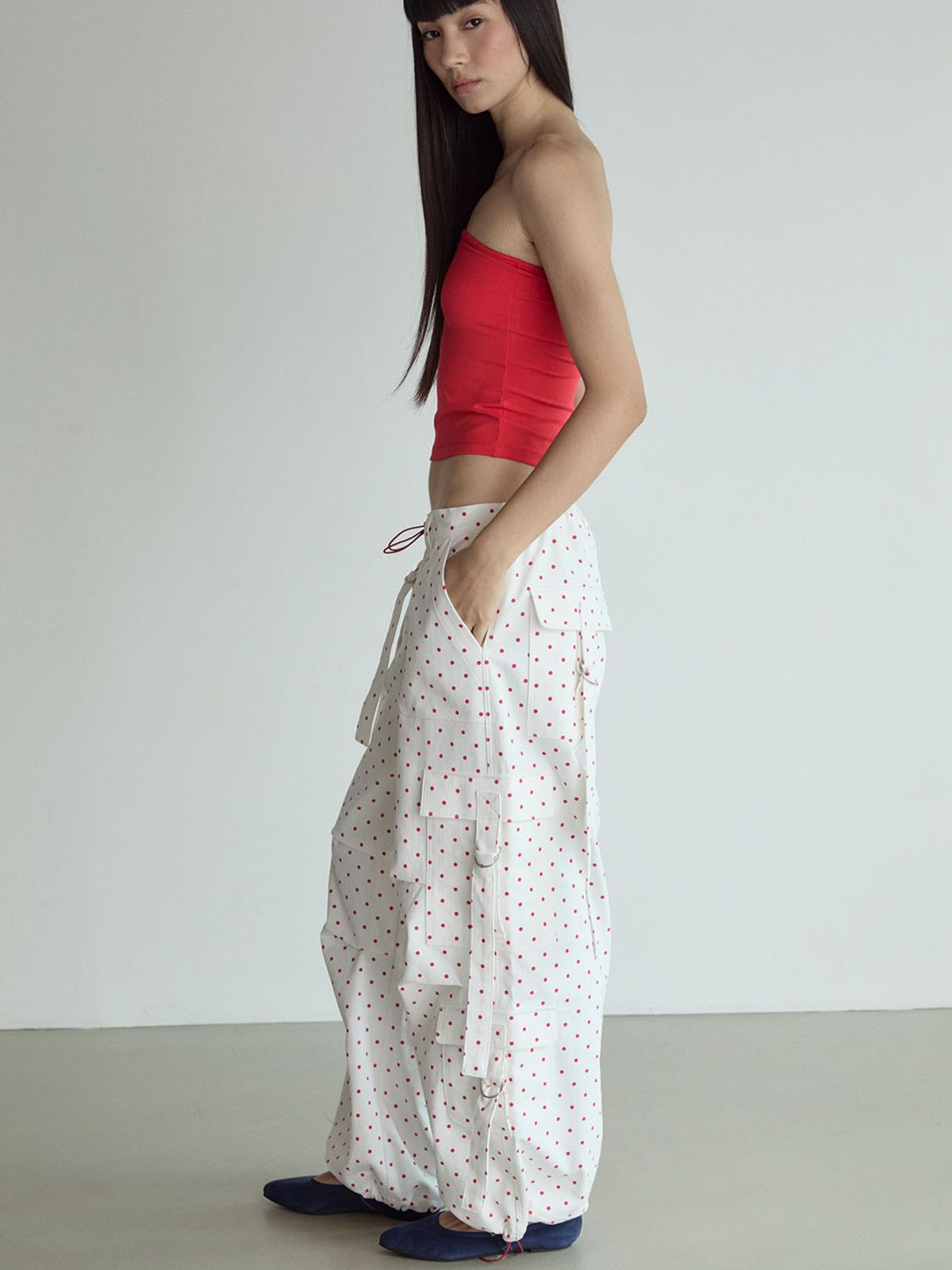 비수스(VISUS) Tube Top_Red