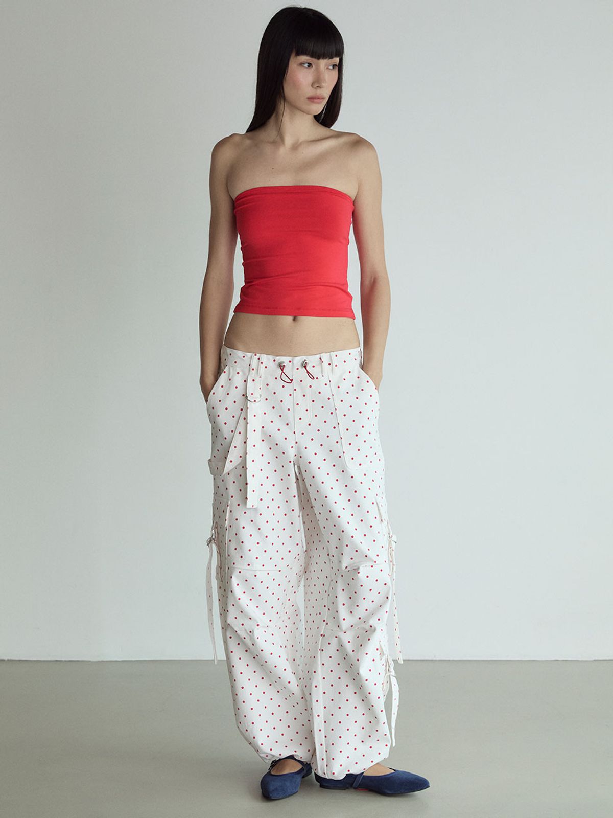 비수스(VISUS) Tube Top_Red