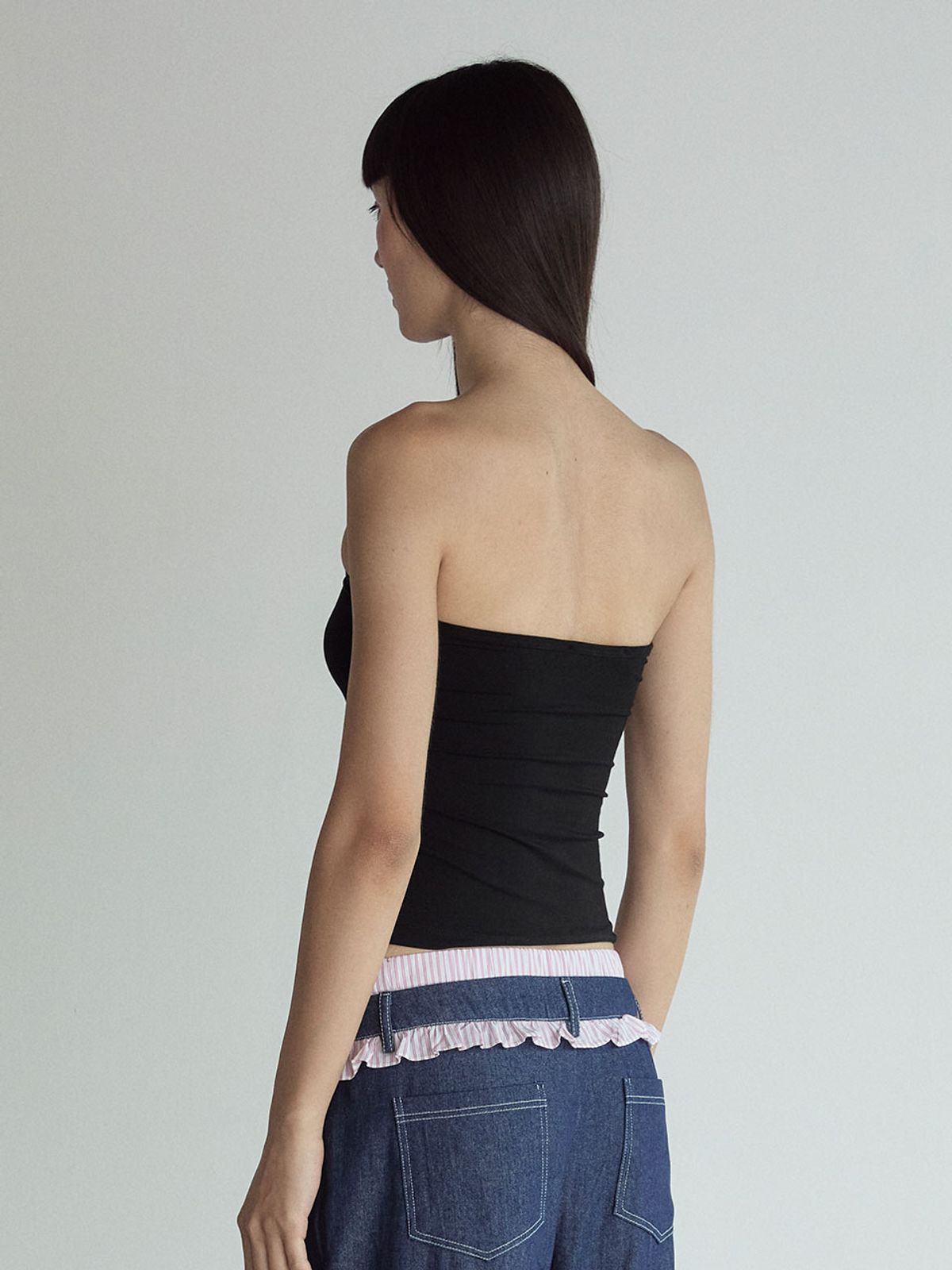 비수스(VISUS) Tube Top_Black