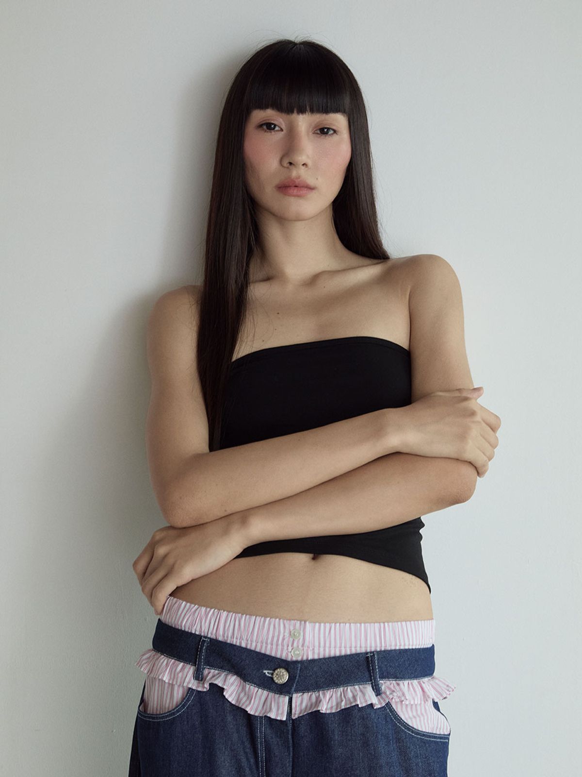 비수스(VISUS) Tube Top_Black