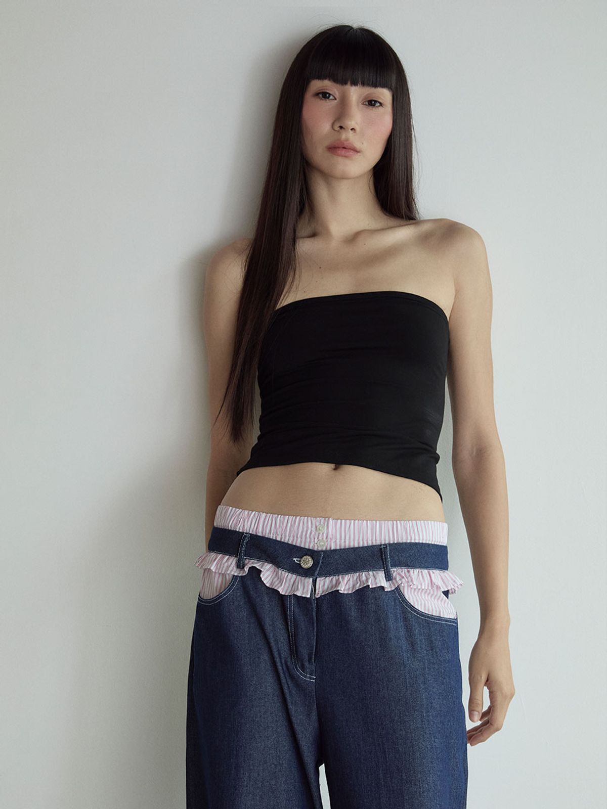 비수스(VISUS) Tube Top_Black