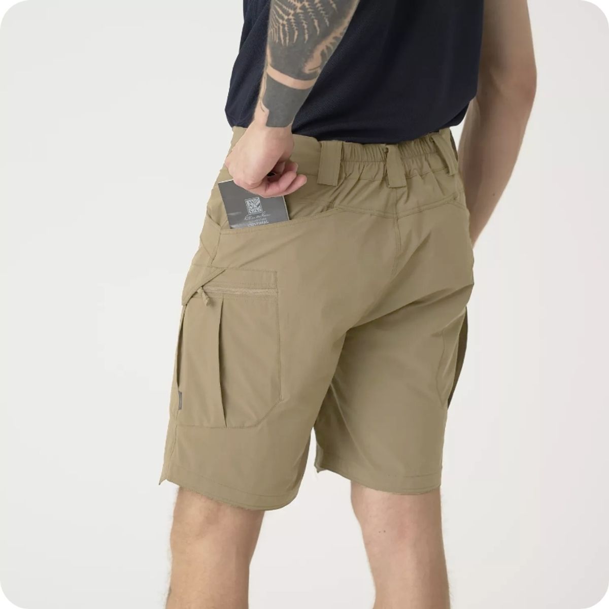 헬리콘텍스(HELIKONTEX) OTS 8.5인치 [라이트] 아웃도어 택티컬 숏팬츠 카키(베이지)