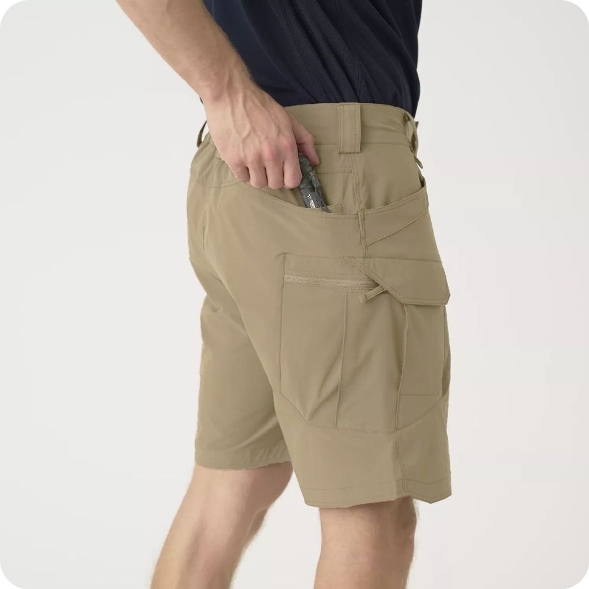 헬리콘텍스(HELIKONTEX) OTS 8.5인치 [라이트] 아웃도어 택티컬 숏팬츠 카키(베이지)