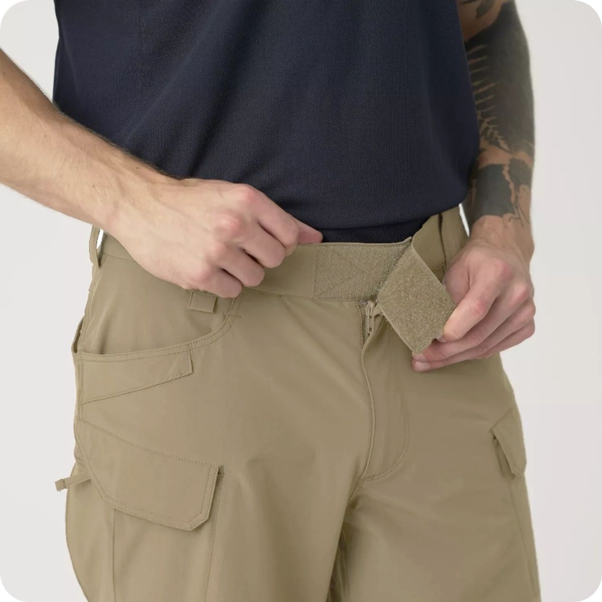 헬리콘텍스(HELIKONTEX) OTS 8.5인치 [라이트] 아웃도어 택티컬 숏팬츠 카키(베이지)