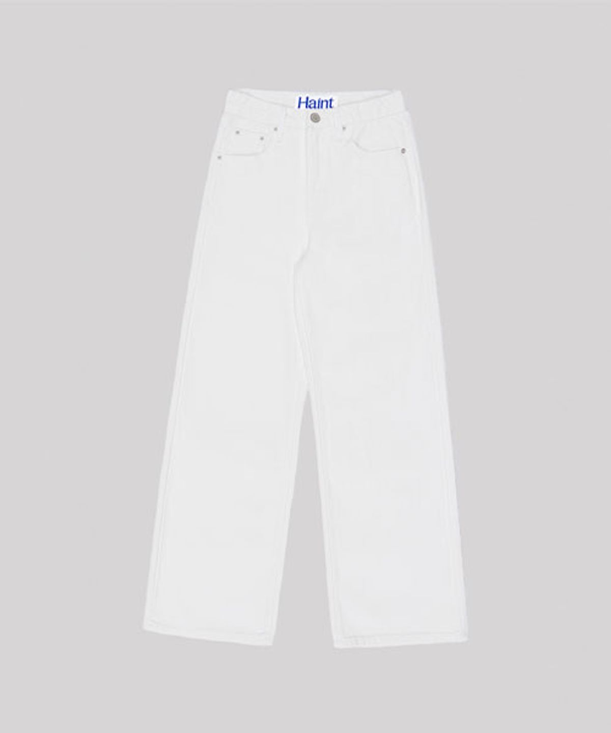 헤인트(HAINT) DAILY SEMI WIDE PANTS_WHITE