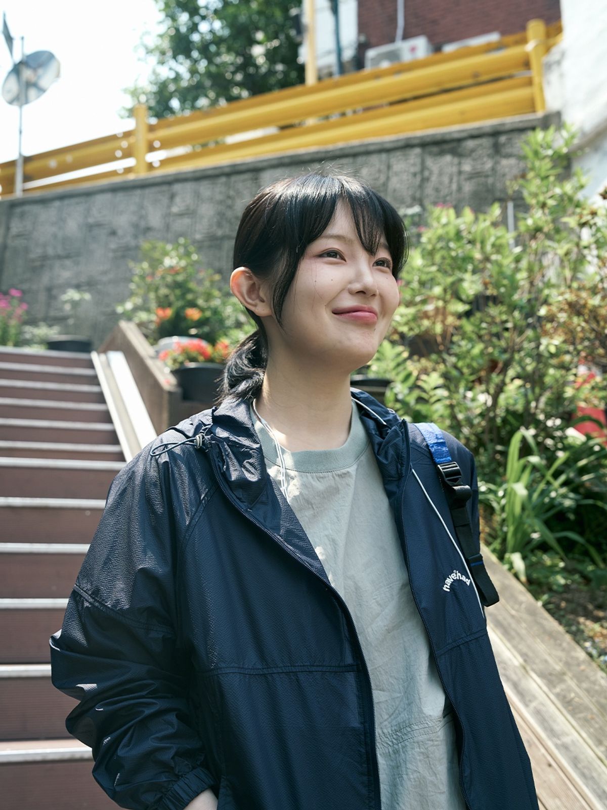 해브해드(HAVE HAD) 프레시 라이트 윈드 재킷(네이비)