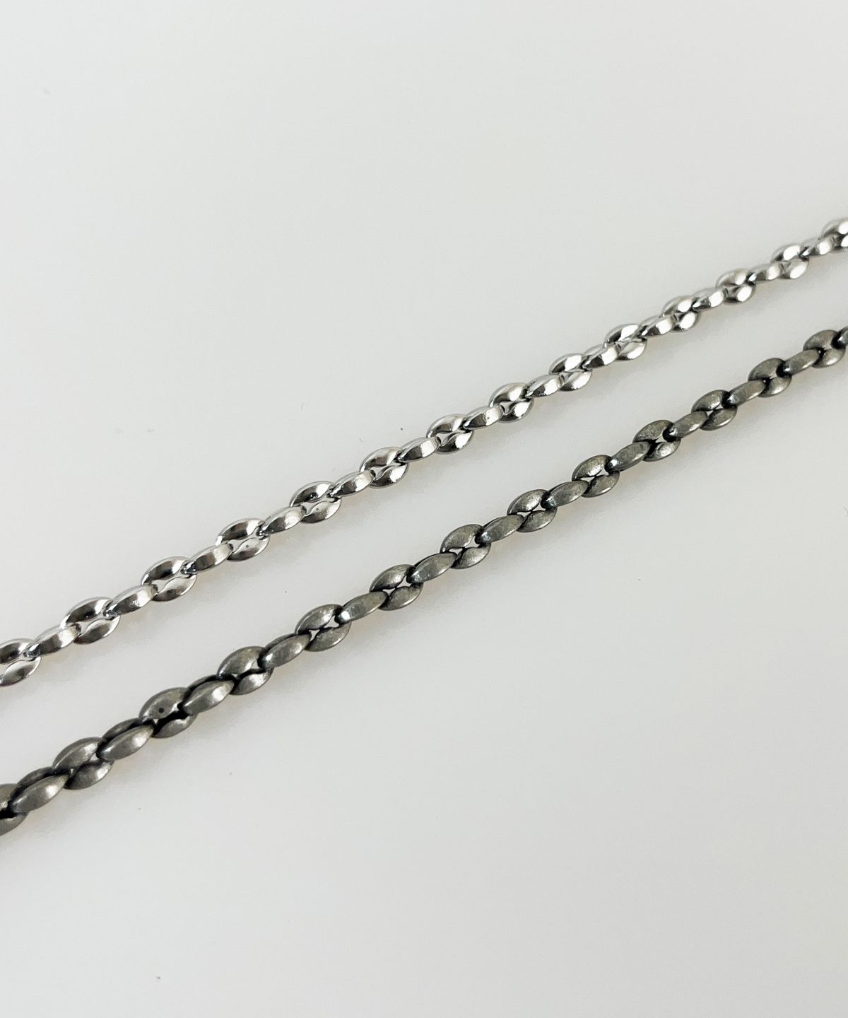 섹스토(SEXTO) [팔찌][써지컬스틸]5X7 PN Chain bracelet Vintage Silver