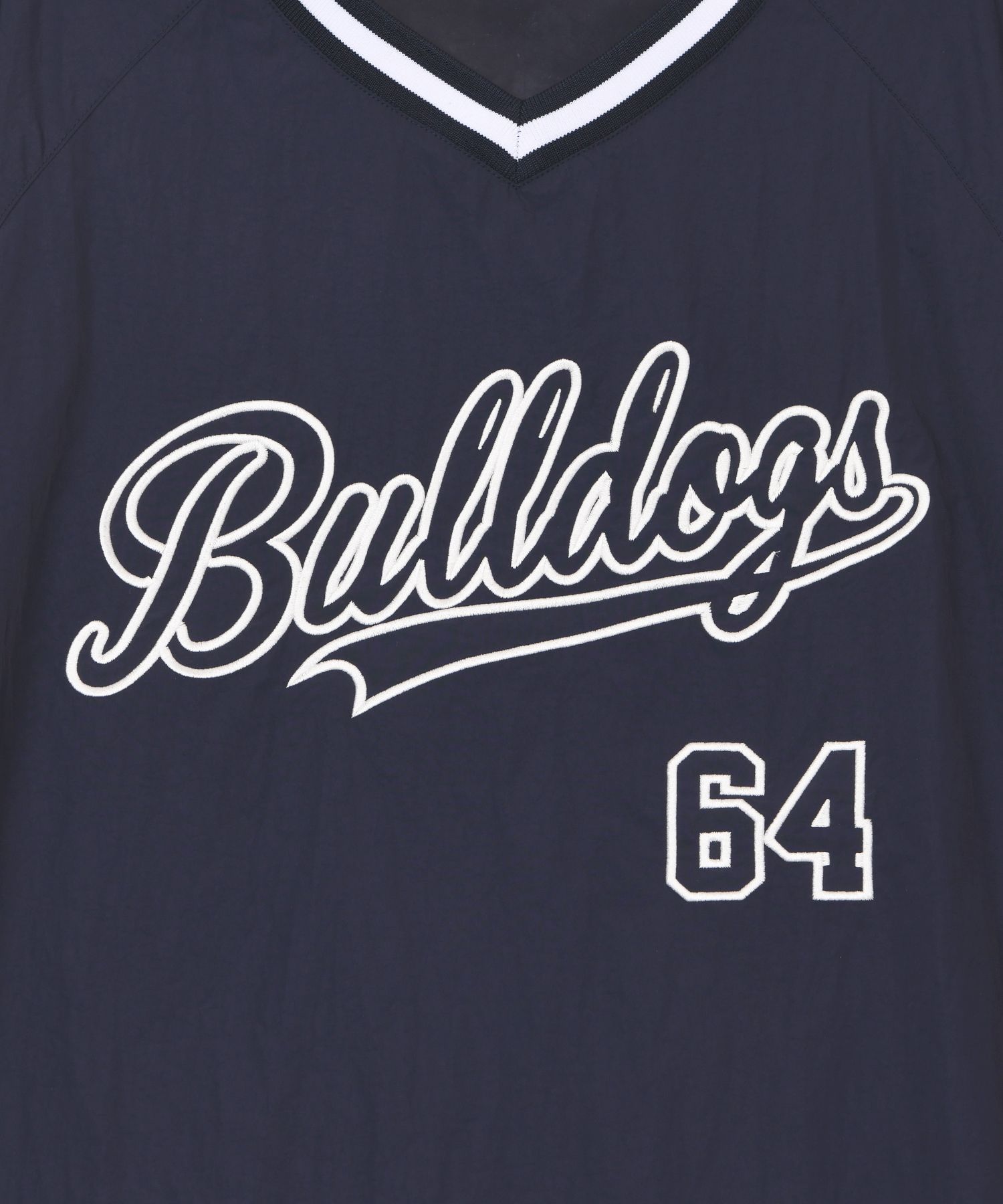 MUSINSA | YALE Baseball Nylon Short Sleeve_Navy