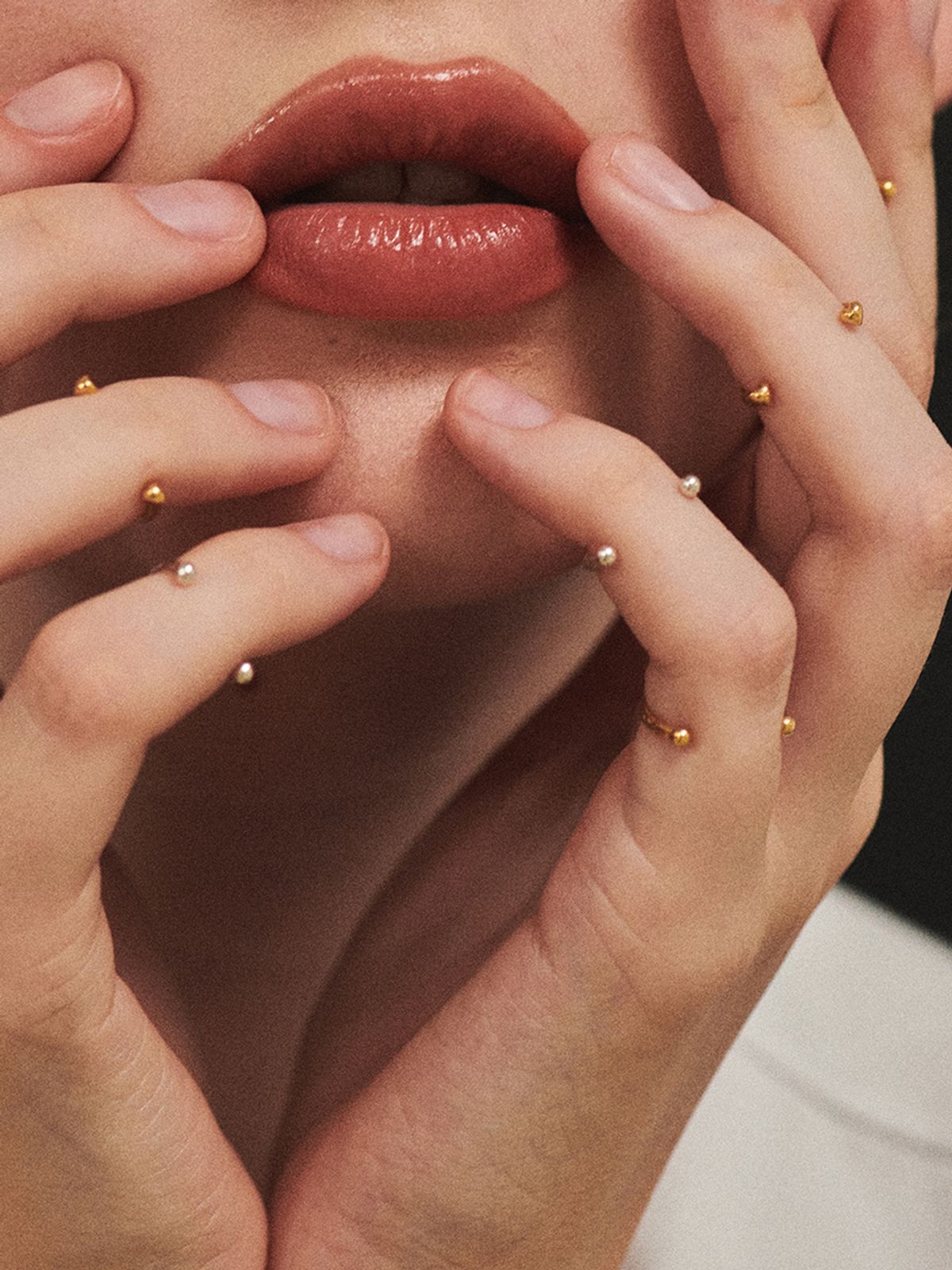 피코먼트(PICOMENT) [RENEWAL] #006 Mini Ball Open Knuckle Ring